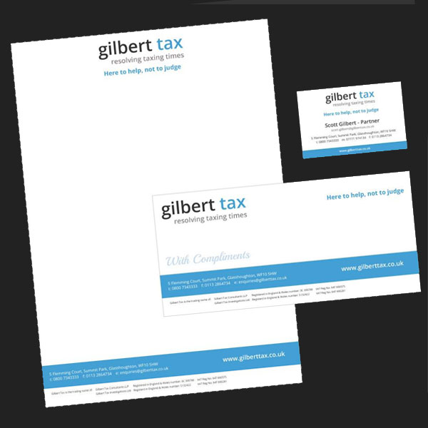 Gilbert Tax - Logo & Business Stationary