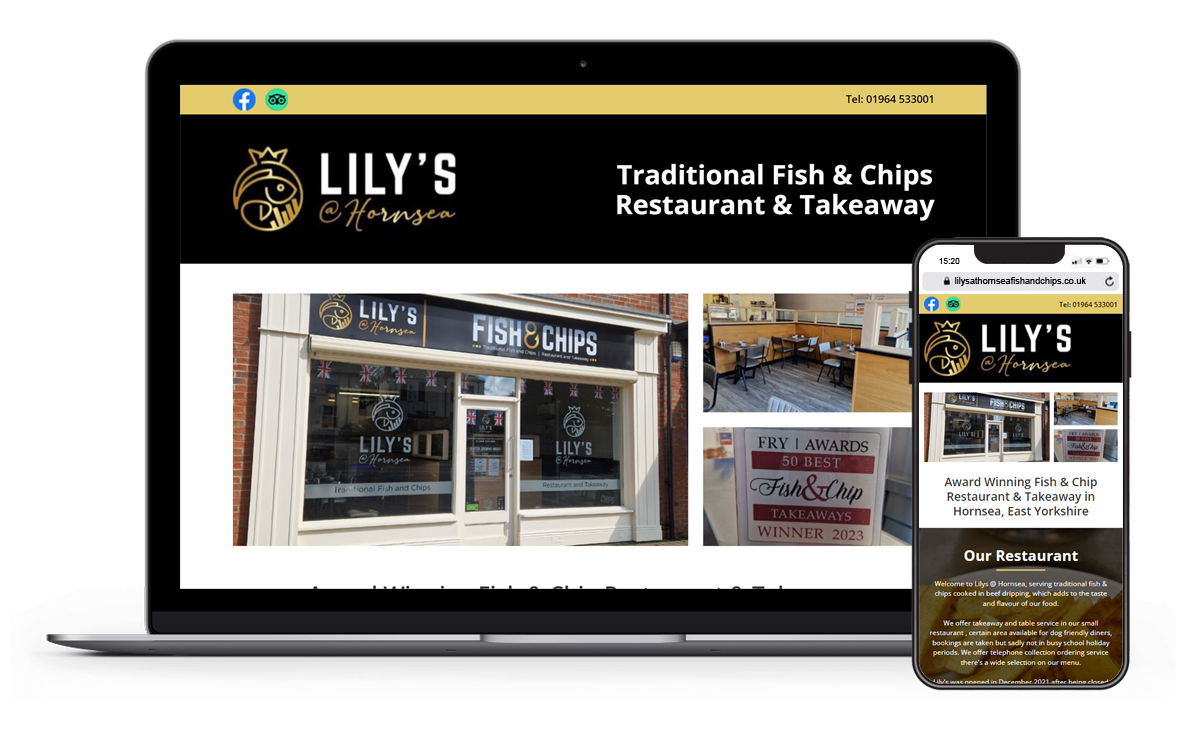 Lily's @Hornsea - Traditional Fish and Chips