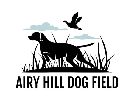 Airy Hill Dog Field Logo